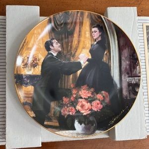 GONE WITH THE WIND GOLDEN ANNIVERSARY SERIES Plate 1988